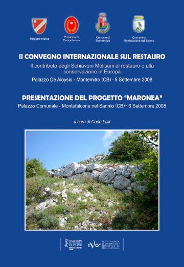 II° convegno internazionale sui restauri 