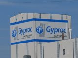 Allestimento insegna Gyproc