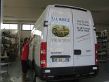 Allestimento furgone Cantina San Michele Arcangelo
