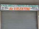 Allestimento insegna Ortofrutta da Valentino